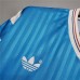 Marseilles 1990 Away Blue Soccer Jersey